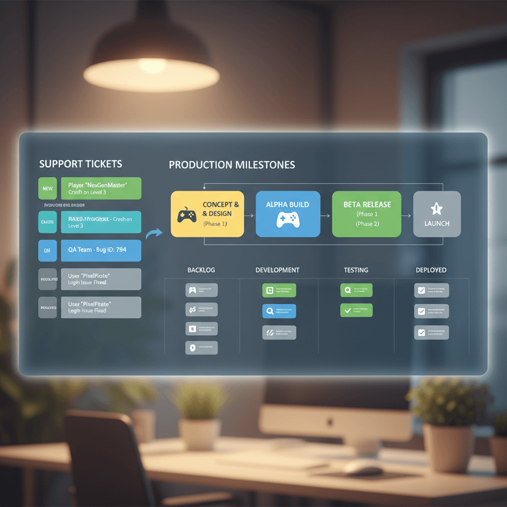 FlowMatrix support visual